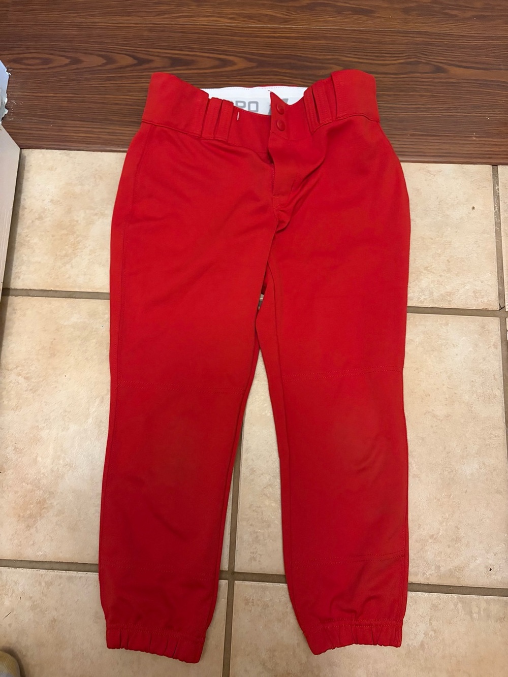Kids Champro  Red Baseball softball Pants